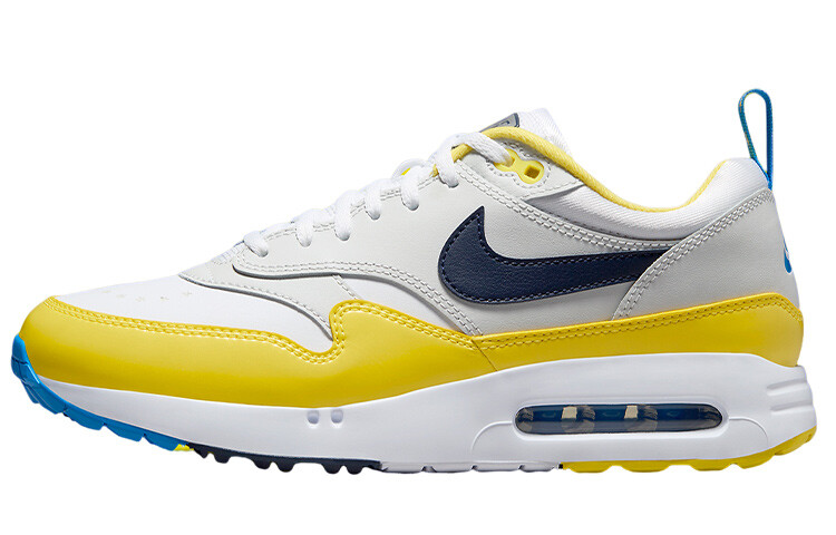 

Кроссовки Nike Air Max 1 '86 OG Golf NRG Ryder/Solheim Cup EU 2023, белый/желтый