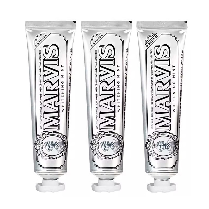 

Marvis Зубная паста Jasmine Mint для очищения, свежести дыхания и ухода за деснами 85мл*2/85мл*3