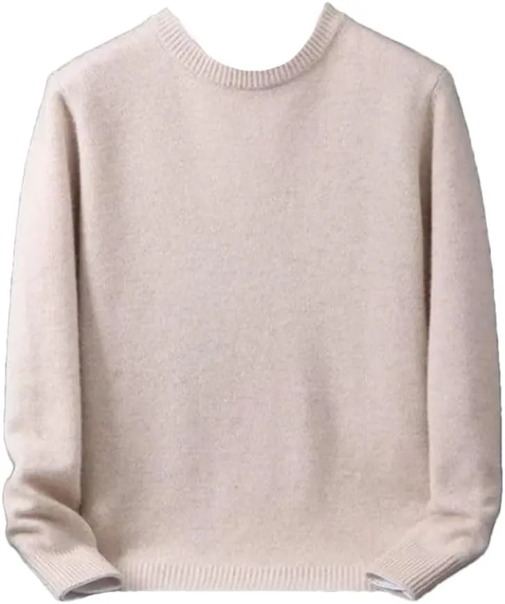 

Мужской свитер с длинным рукавом и круглым вырезом, свободный оверсайз