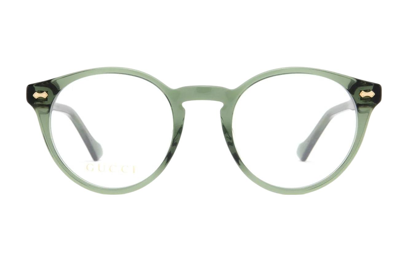 

Очки с круглой оправой GUCCI, зеленый