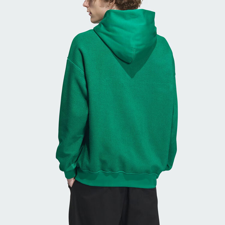 Спортивная толстовка унисекс зеленая Adidas, зеленый — фото 4