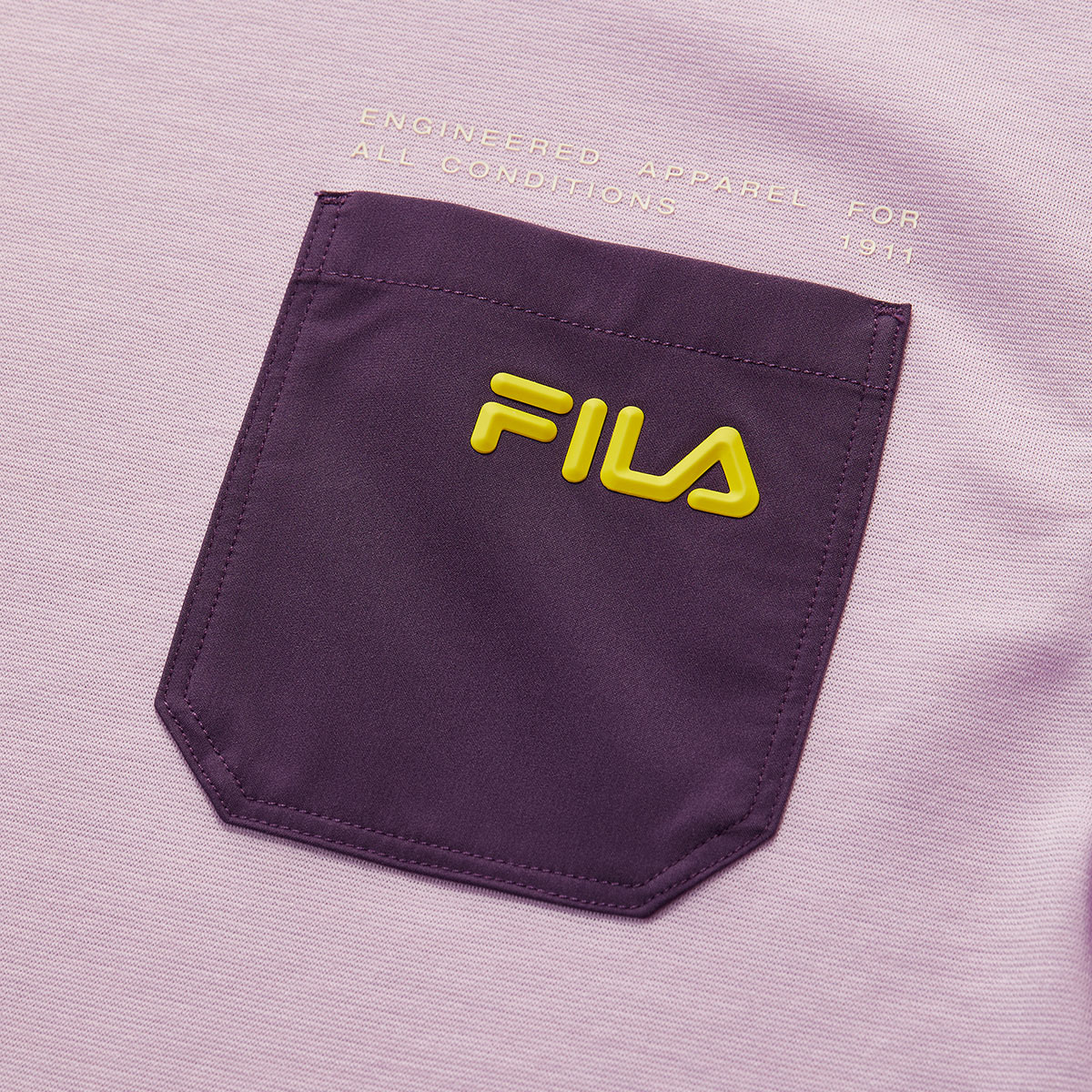 FILA KIDS Детская толстовка с длинным рукавом Feile Zhuoyan Purple для подростков — фото 4