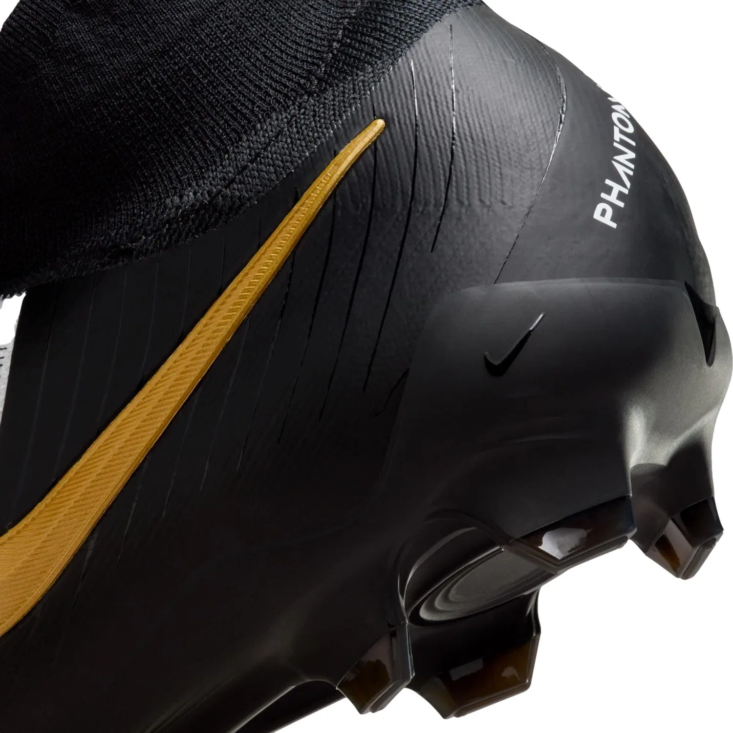 Мужские кроссовки Nike Phantom Luna II Pro FG, белые/черные, модель FJ2575-100 — фото 4