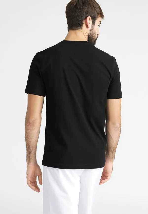 Классическая спортивная футболка Lacoste Sport, Black — фото 3