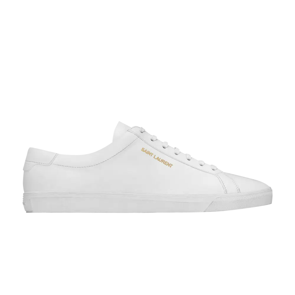 Ботинки Saint Laurent Andy, белый