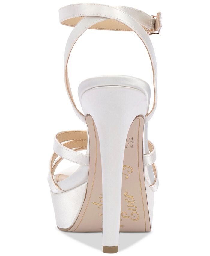 Женские босоножки на платформе с ремешком на щиколотке Balina Bridal Jessica Simpson, белый — фото 3