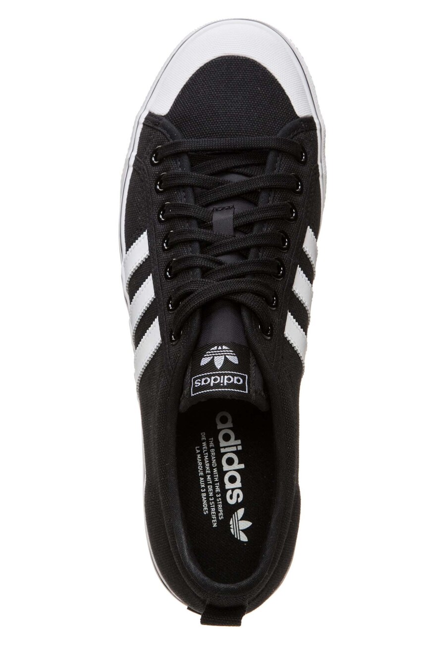 Зауженные кроссовки ADIDAS ORIGINALS Nizza, черный — фото 2