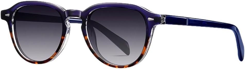 

Солнцезащитные очки MUTYNE из ацетата в стиле ретро для женщин, для вождения, с защитой от УФ-излучения UV400, в стиле ретро для мужчин, аксессуары, Blue Leopard Frame