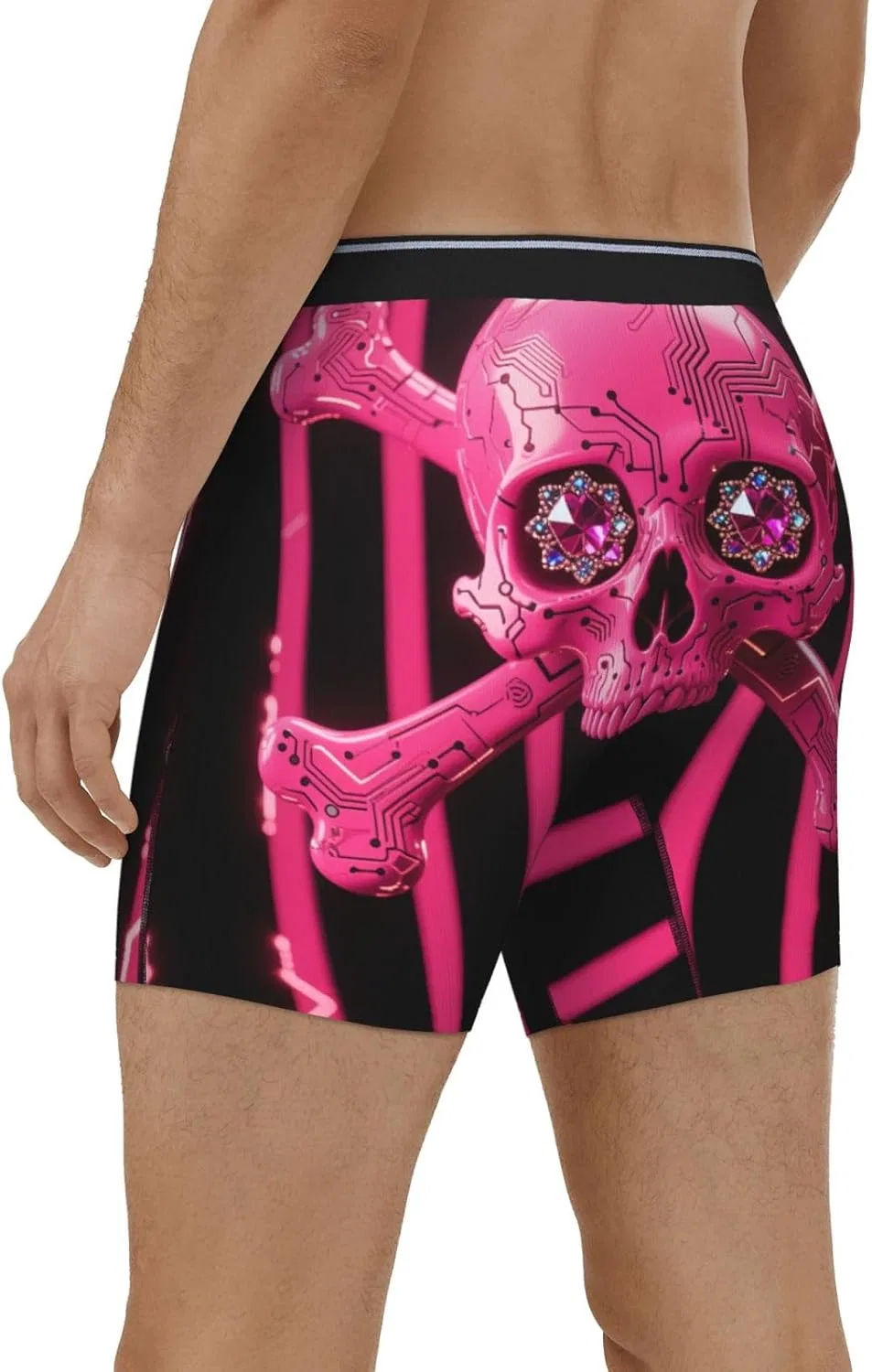 Боксеры принт Pink Skull — фото 3