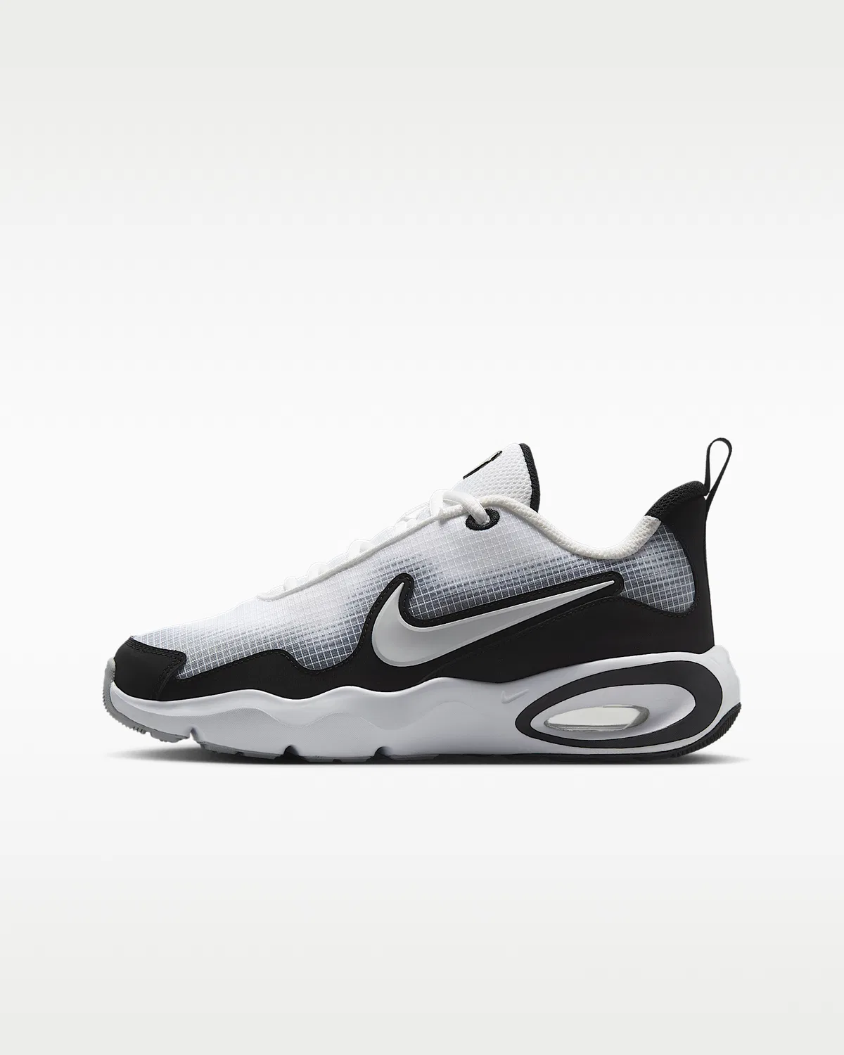 Кроссовки Nike Air Max Nova для детей старшего возраста, White/Black/Wolf Grey/White