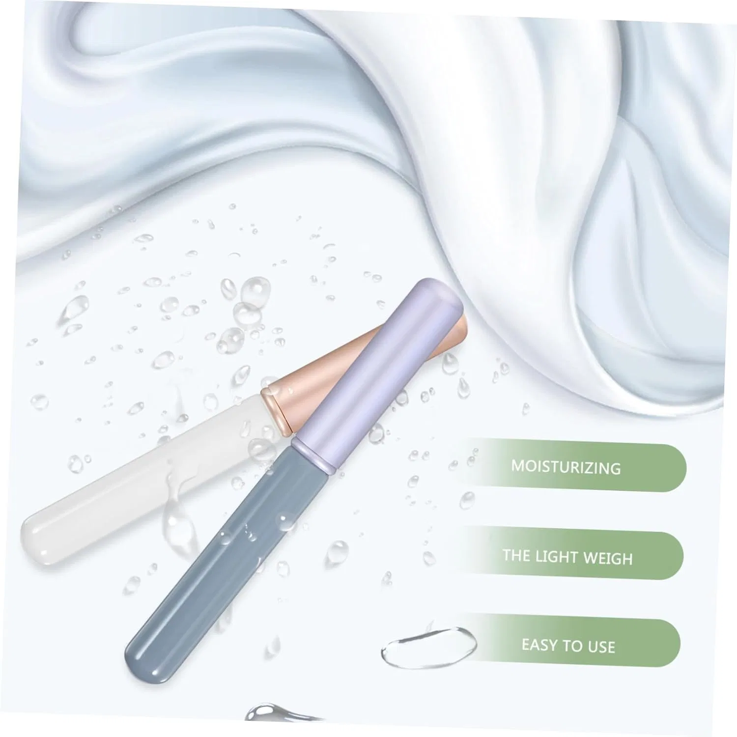 Набор кистей для губ Retractable Lip Brush Gogogmee 2 шт — фото 4