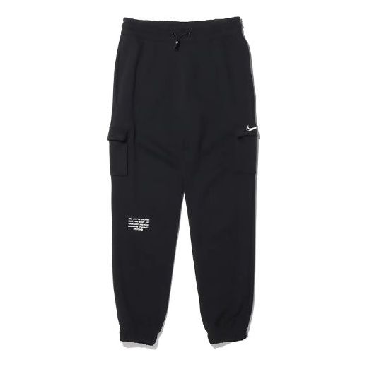 

Спортивные брюки (WMNS) Nike Sportswear Swoosh Slim Fit Bundle Feet Sports Pants/Trousers/Joggers Black CZ8906-010