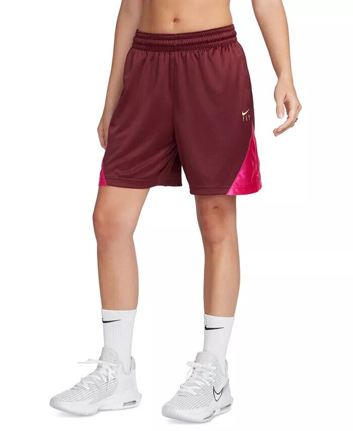 

Женские баскетбольные шорты Dri-FIT ISOFly Nike, красный