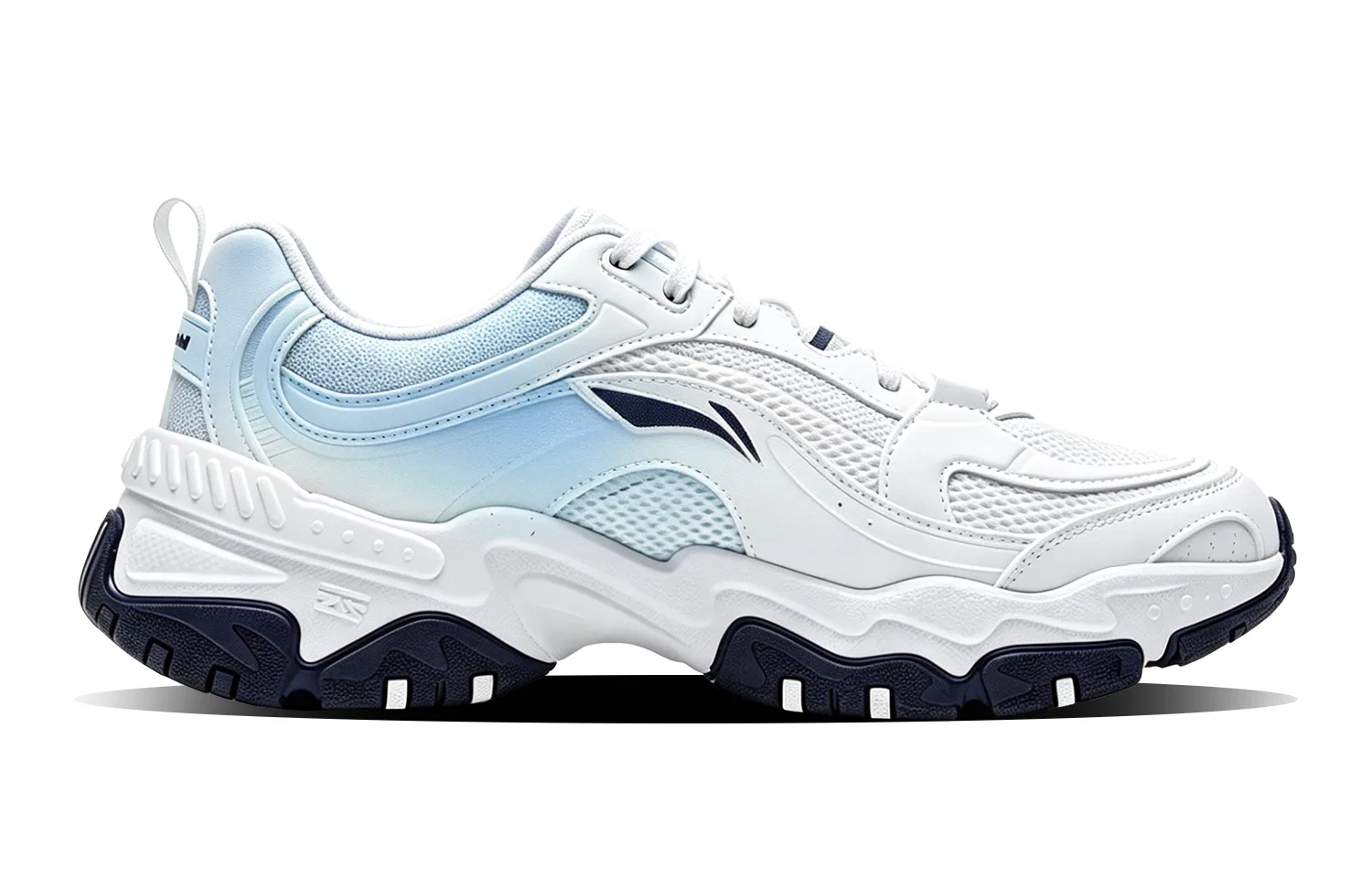 Кроссовки повседневные с амортизацией Li-Ning Brown Sugar Light Blue — фото 3