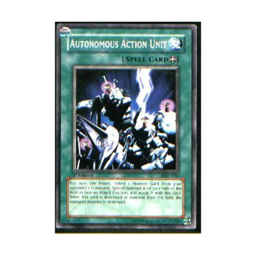 

CCG Автономный блок действий (общий), Yu-Gi-Oh - Magician's Force - Singles