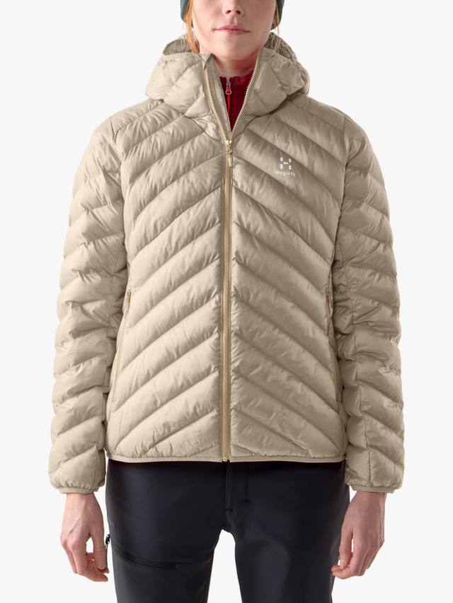 

Женская куртка Sarna Mimic 2 с капюшоном Haglöfs, Chalk Beige