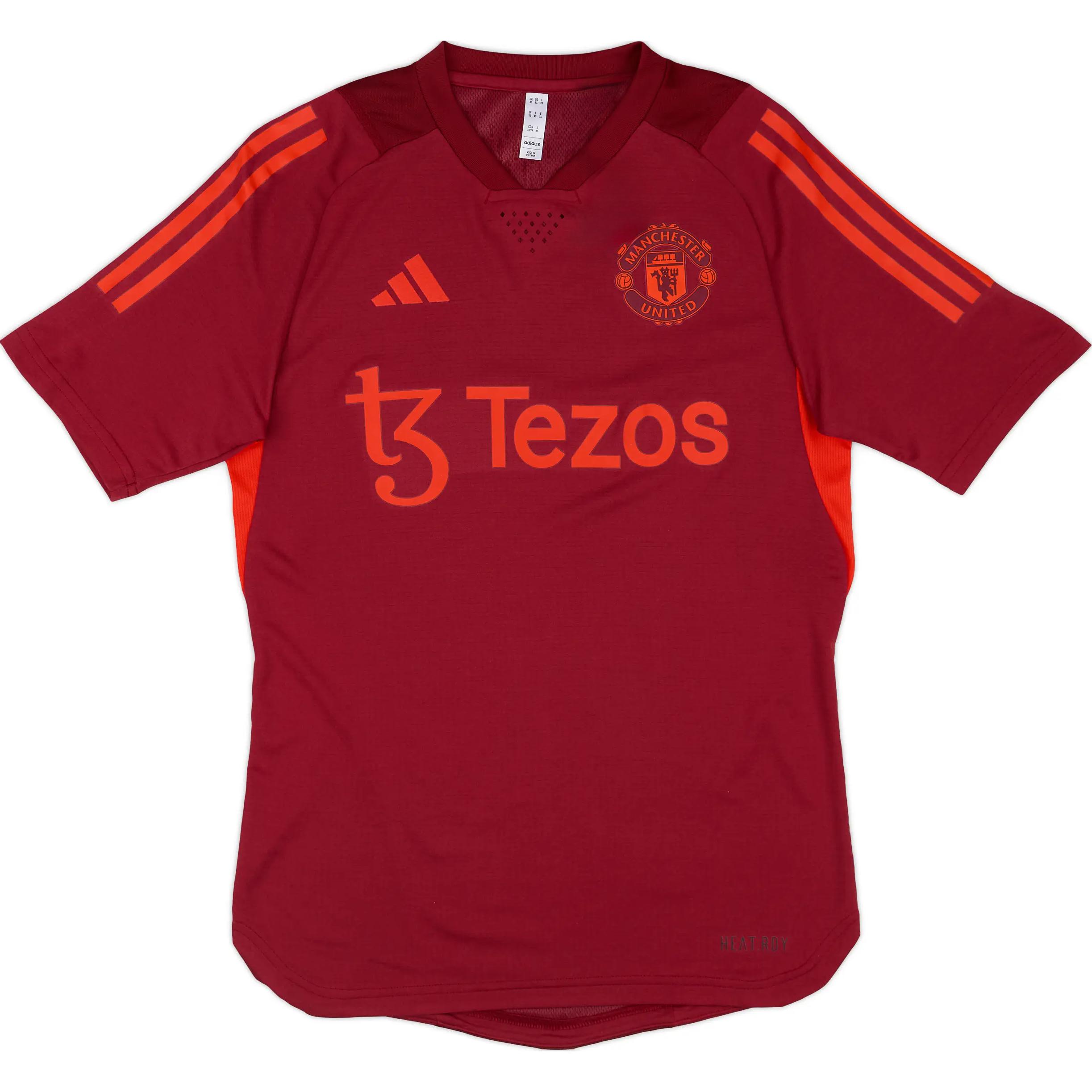 Adidas Футболка Manchester United Theatre of Dreams мужская deep red — фото 3