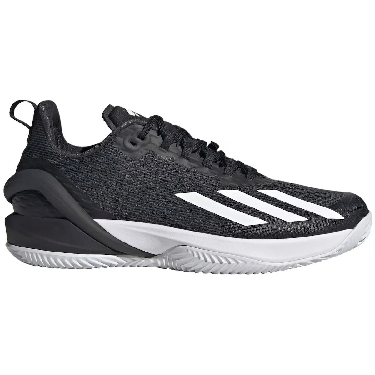 

Мужские теннисные кроссовки Adidas ADIZERO CYBERSONIC CLAY, черный/белый