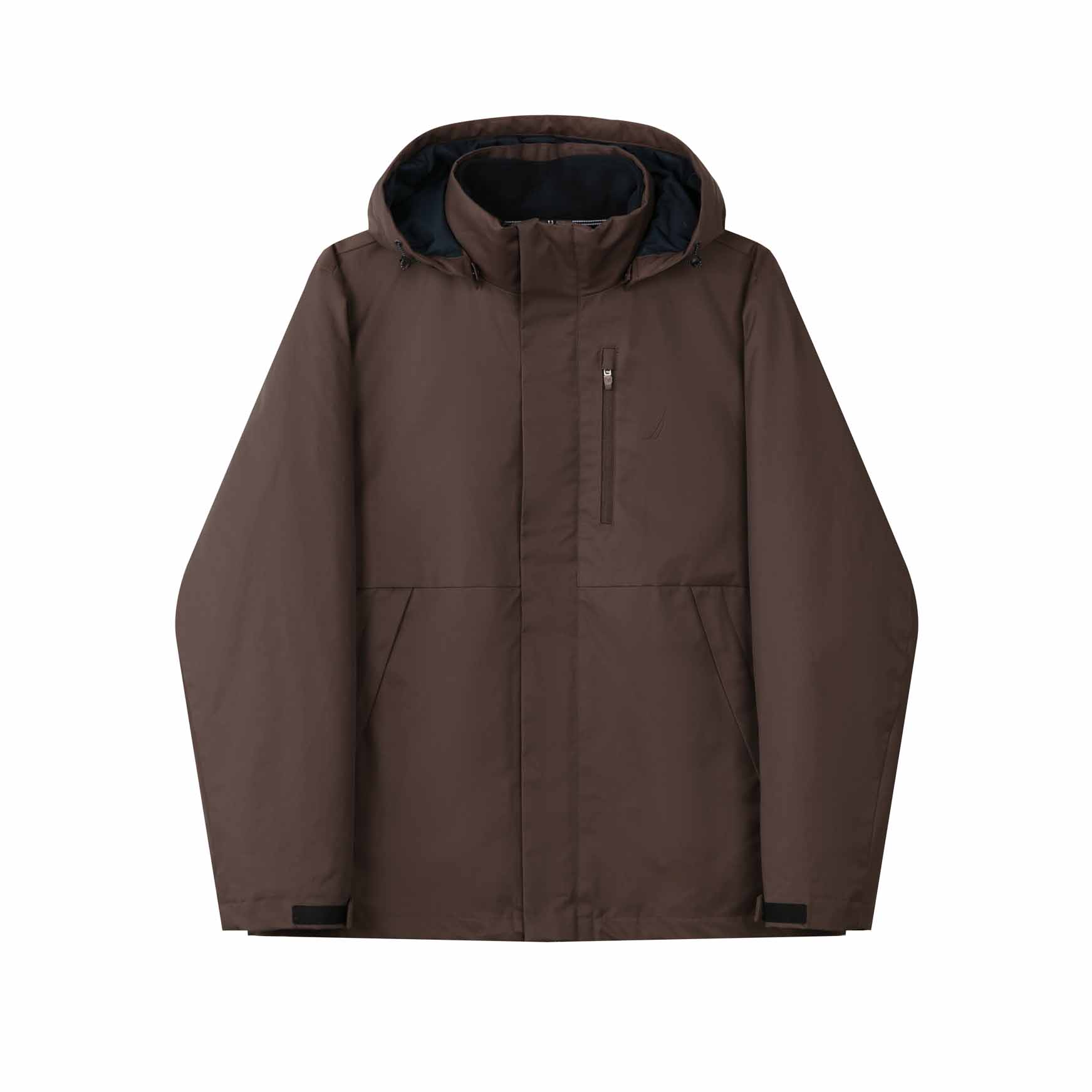 

NAUTICA Пуховик мужской, Eraser Brown