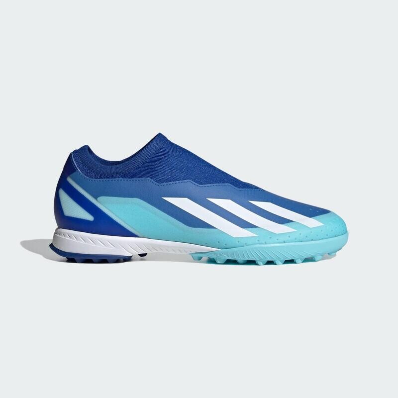 Футбольные бутсы без шнурков X Crazyfast.3 TF ADIDAS, цвет blau