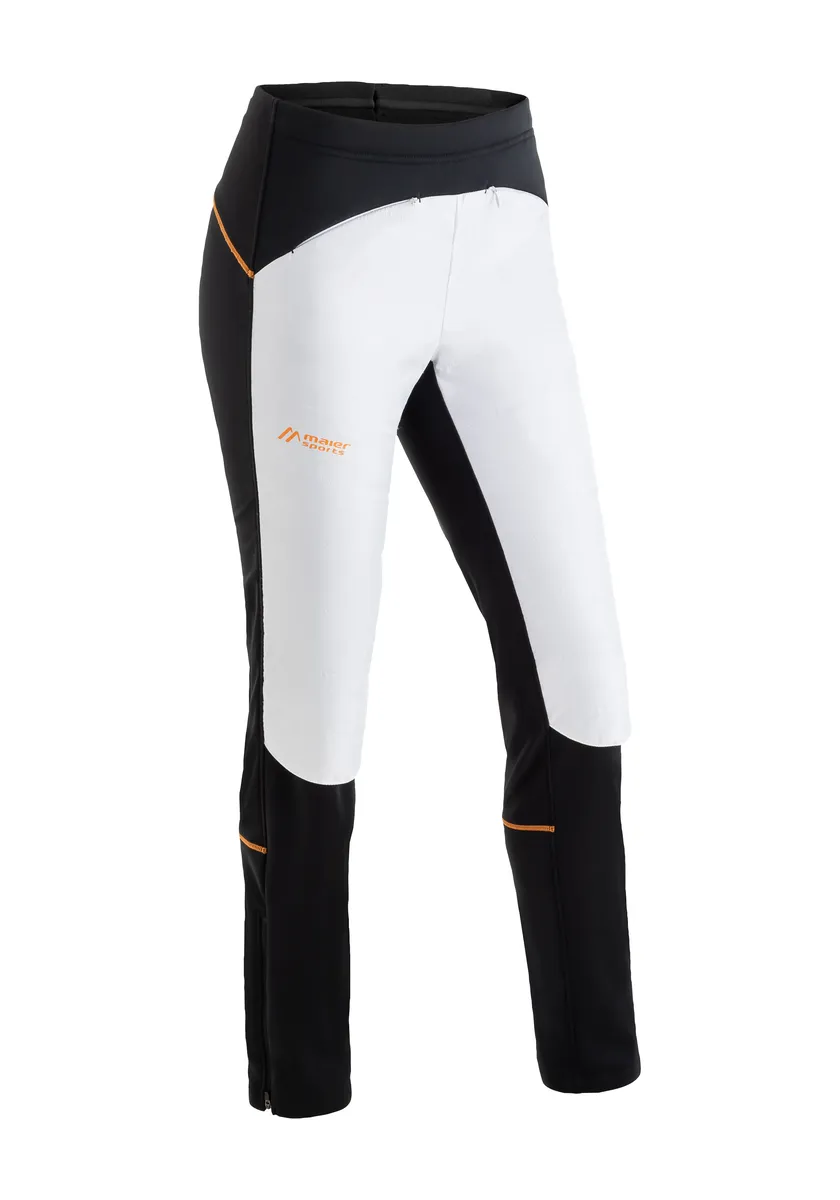 

Функциональные брюки Maier Sports "Telfs CC Pants W", универсальные гибридные брюки для всех зимних видов спорта в Северных странах, цвет Dark