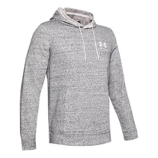 

Толстовка men's kangaroo pocket gray white Under Armour, белый