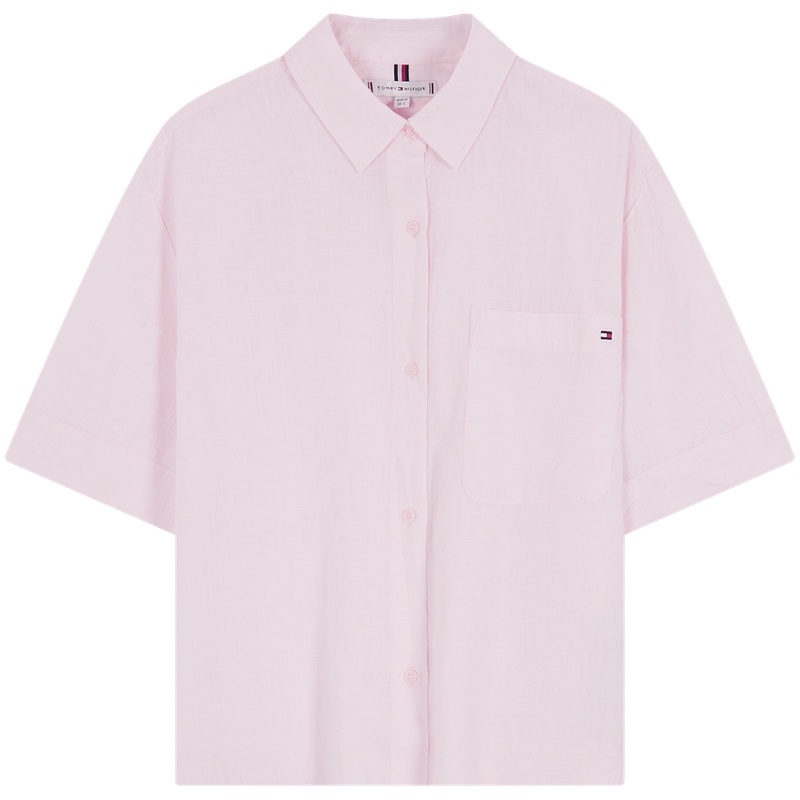 

Женская рубашка Tommy Hilfiger, светло-розовый