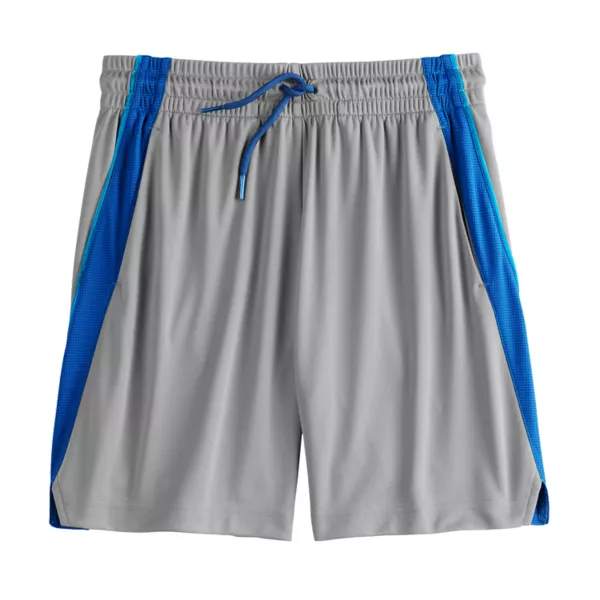 

Шорты для мальчиков 8-20 лет Dry Tek обычные и широкие Tek Gear, цвет silver spring