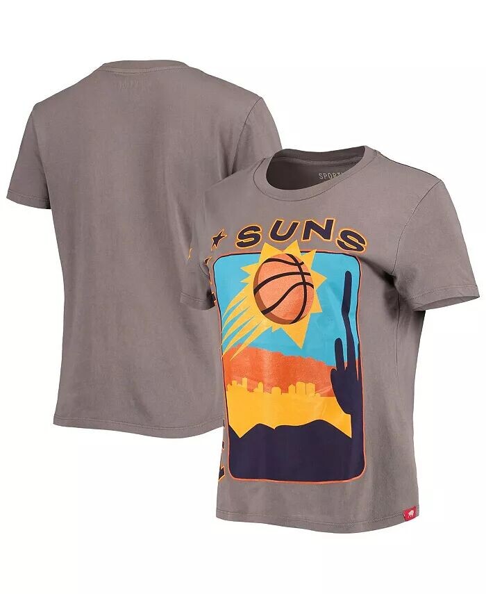 

Женская темно-серая футболка Phoenix Suns Street Capsule Arcadia Sportiqe