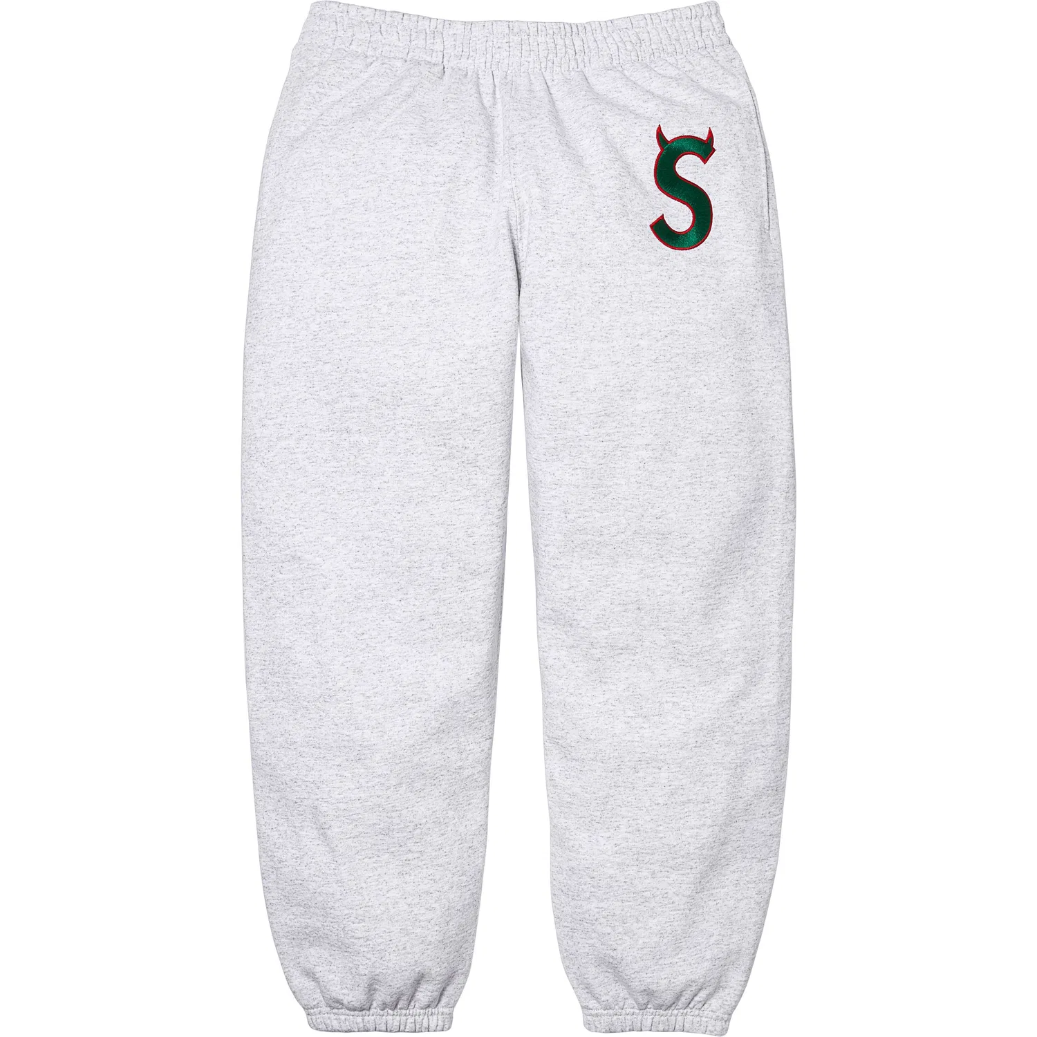 Спортивные штаны SS26 WEEK5 Devil S Logo Knitted Sweatpants Unisex Supreme, Stripes — фото 3