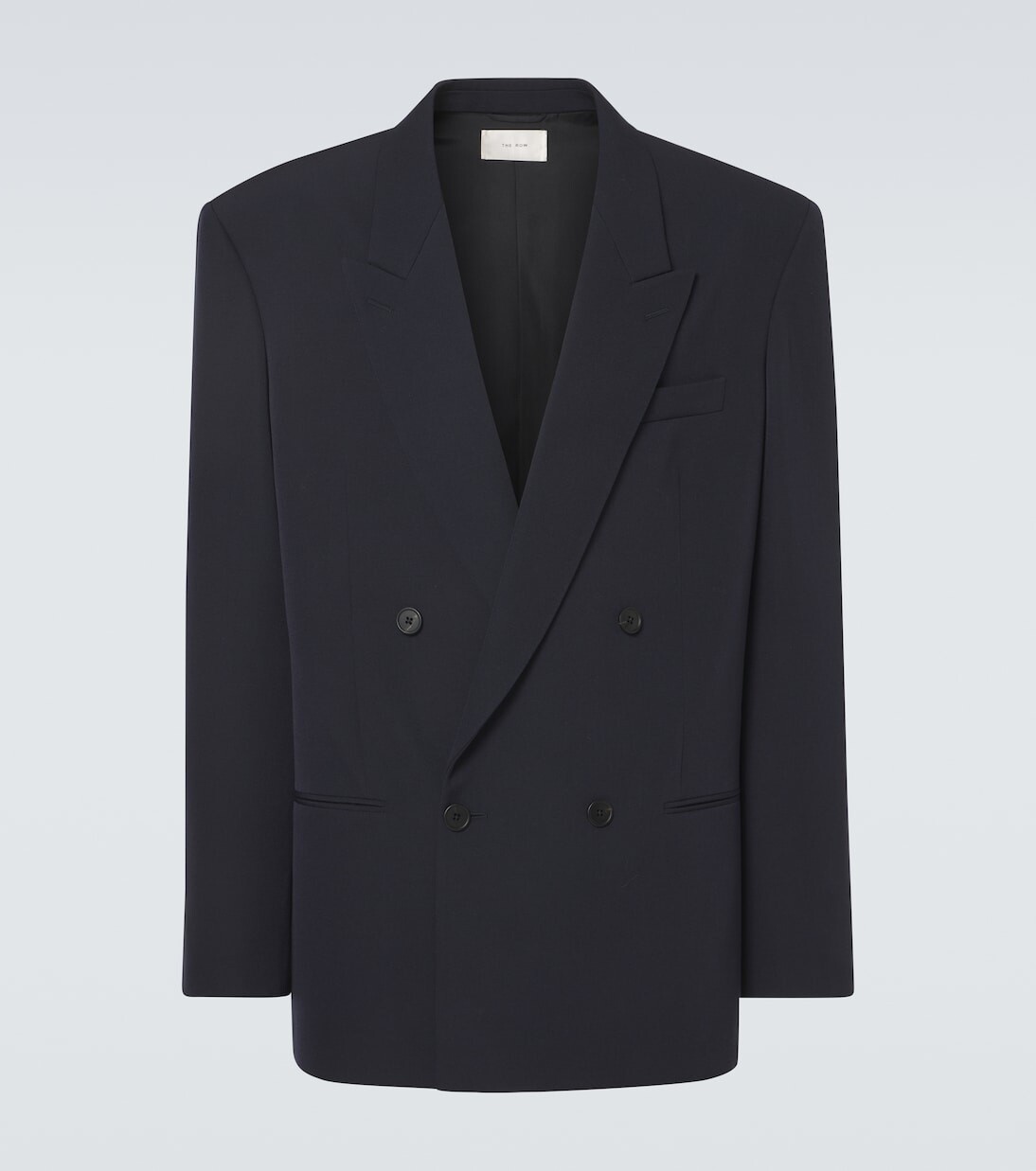 

Шерстяной блейзер Donnes The Row, цвет dark navy