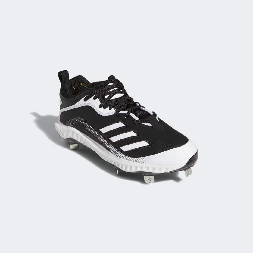 Бейсбольные бутсы Adidas Icon Bounce для мужчин, белый/черный — фото 4