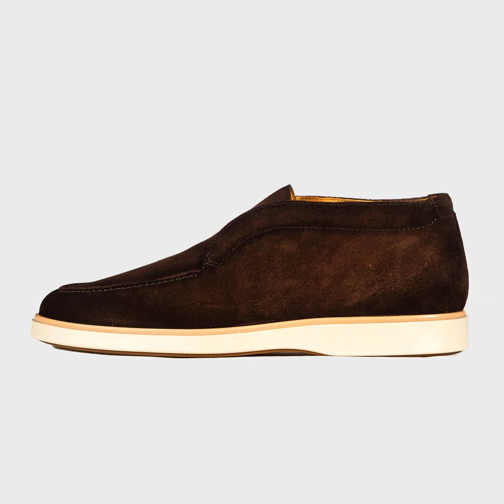 Мужские мокасины Magnanni 25121 из телячьей кожи, цвета какао