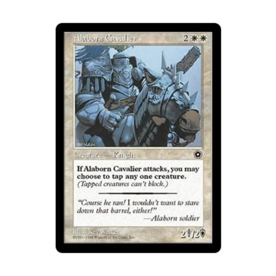 

CCG Алаборн Кавальер (В), MTG - Portal 2nd Age