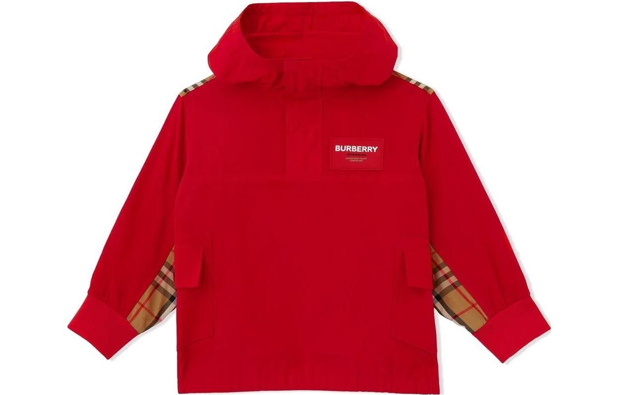 

Детская куртка Burberry, цвет Red