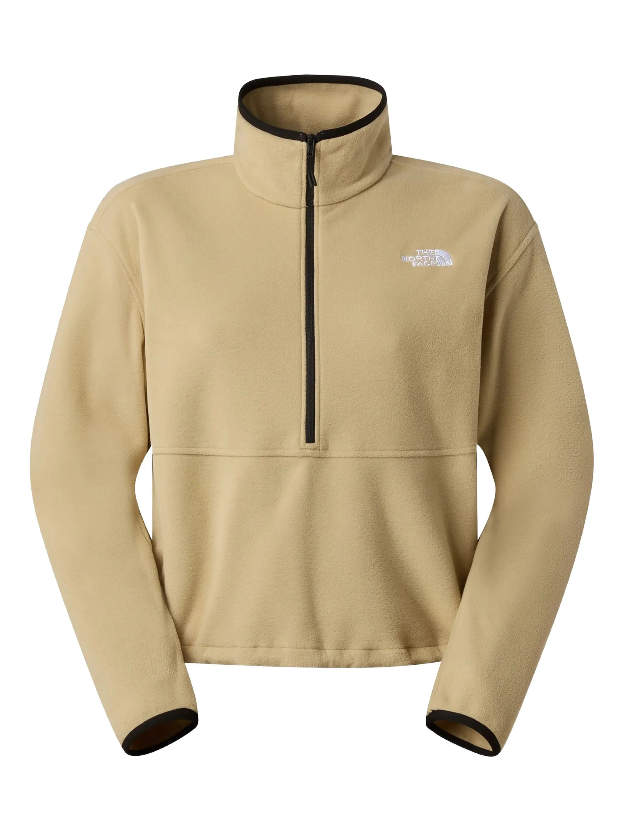 

Толстовка Glacier Fleece на молнии The North Face, бежевый