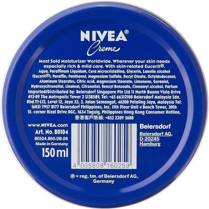 Увлажняющий крем для лица и тела - 150мл, Nivea — фото 2