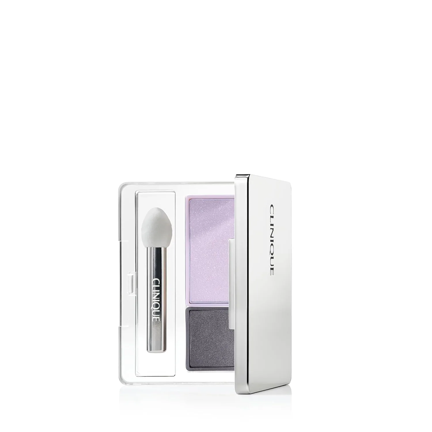 Тени для век Clinique All About Shadow Duo, гипоаллергенные, стойкие, легко наносятся, AD Blackberry Frost - Shimmer
