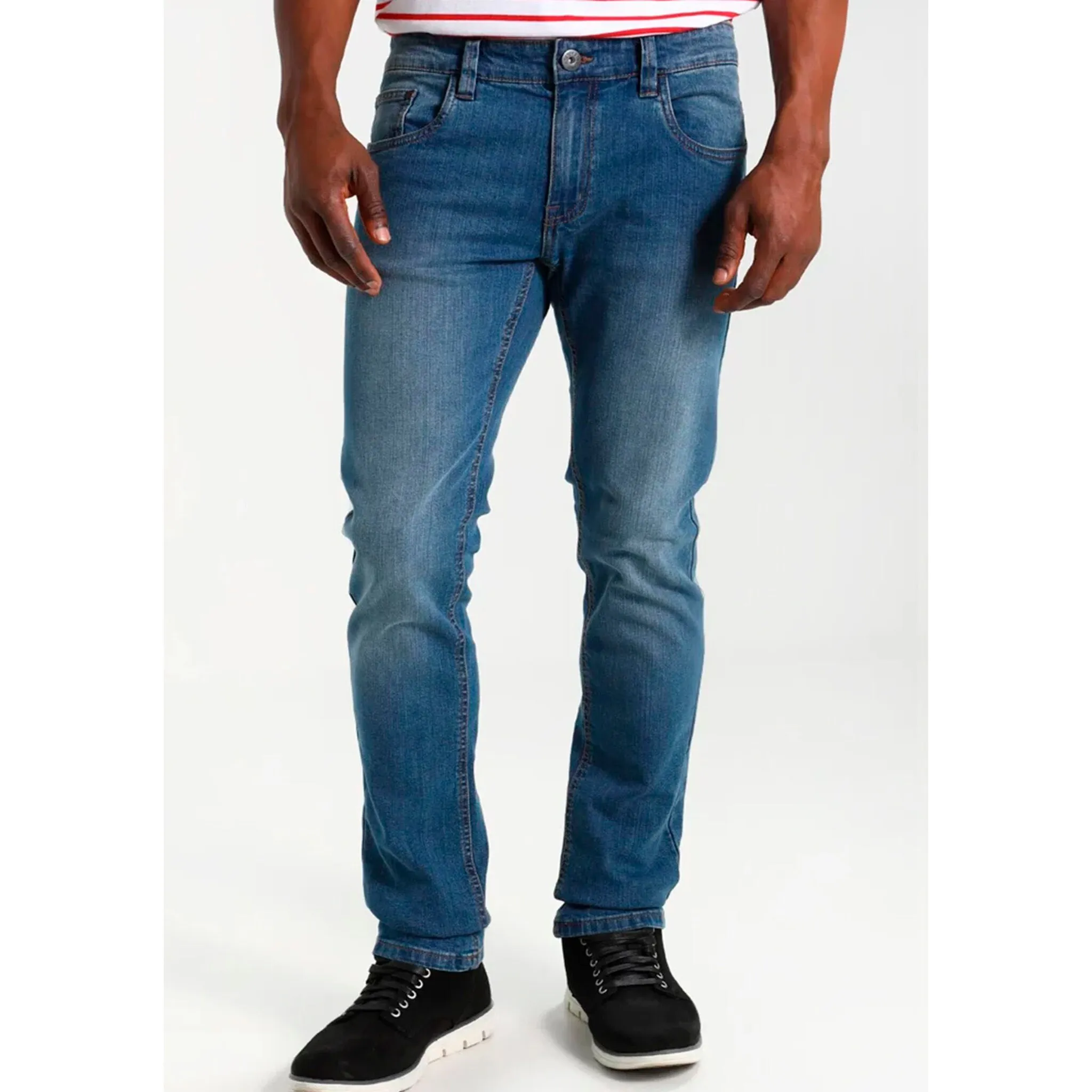 

Джинсы Indicode классического кроя "Tony", цвет Medium Indigo