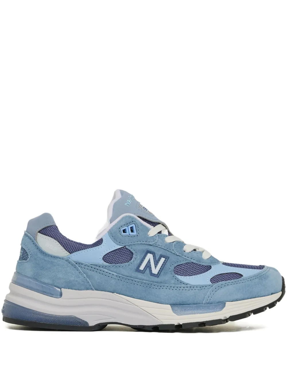 

Кроссовки 992 из замши, произведенные в США NEW BALANCE, синий
