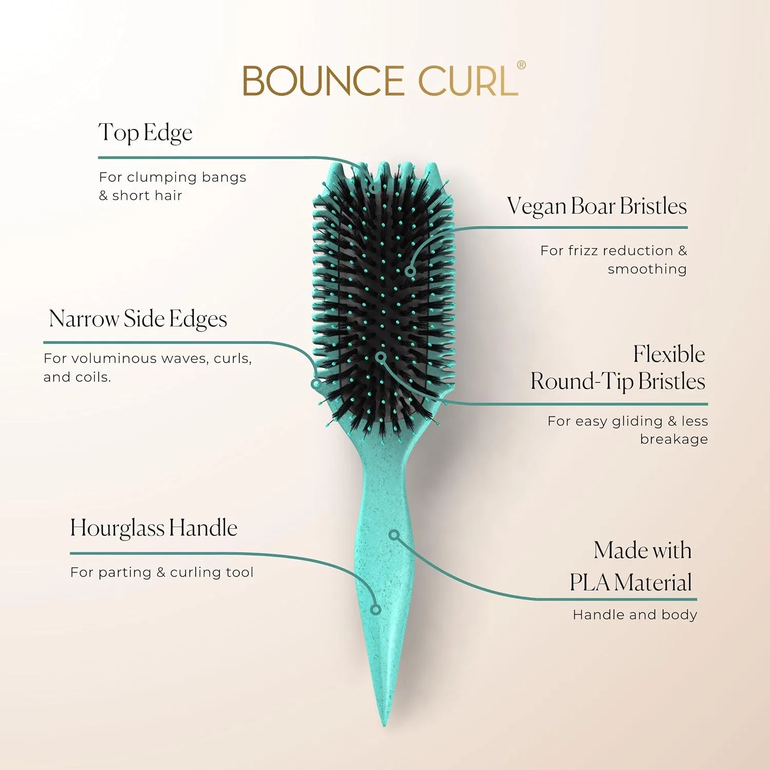 Щетка для укладки Bounce Curl Volume EdgeLift Defining Brush Bounce Curl — фото 3
