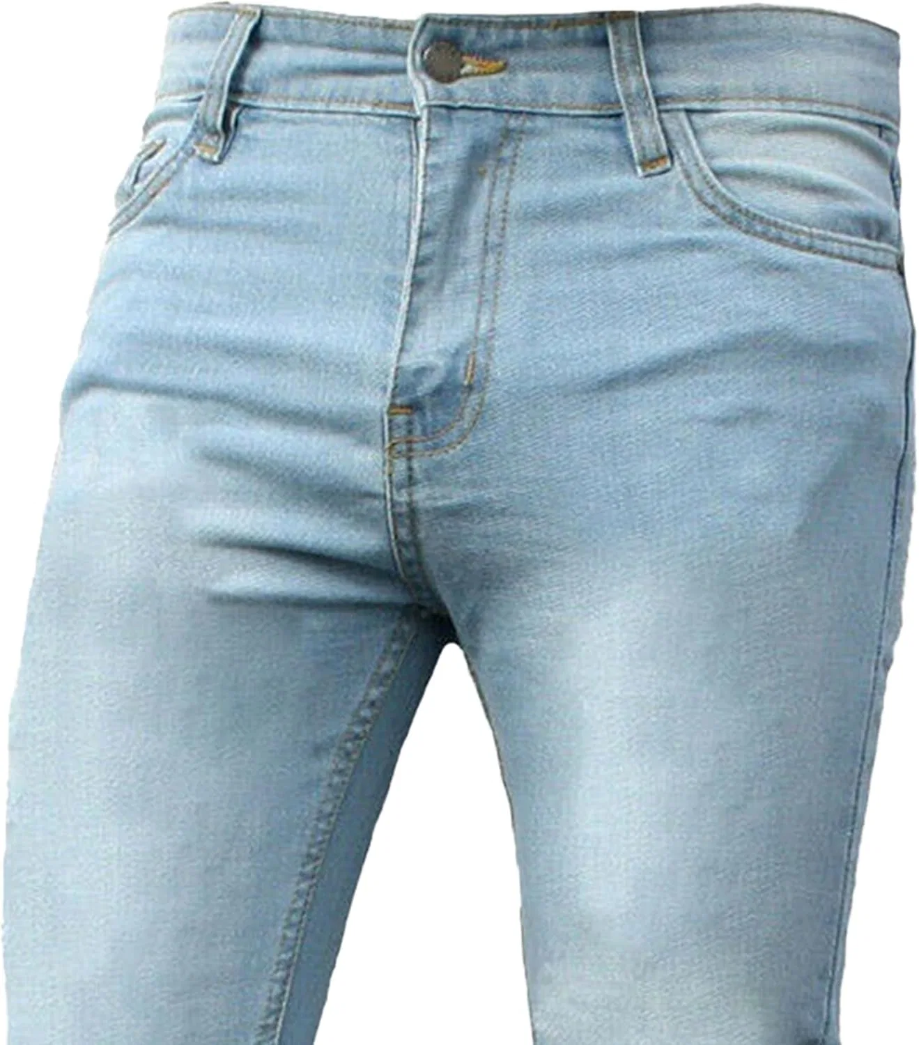 Джинсы зауженные, Levi's, светло-синие — фото 3