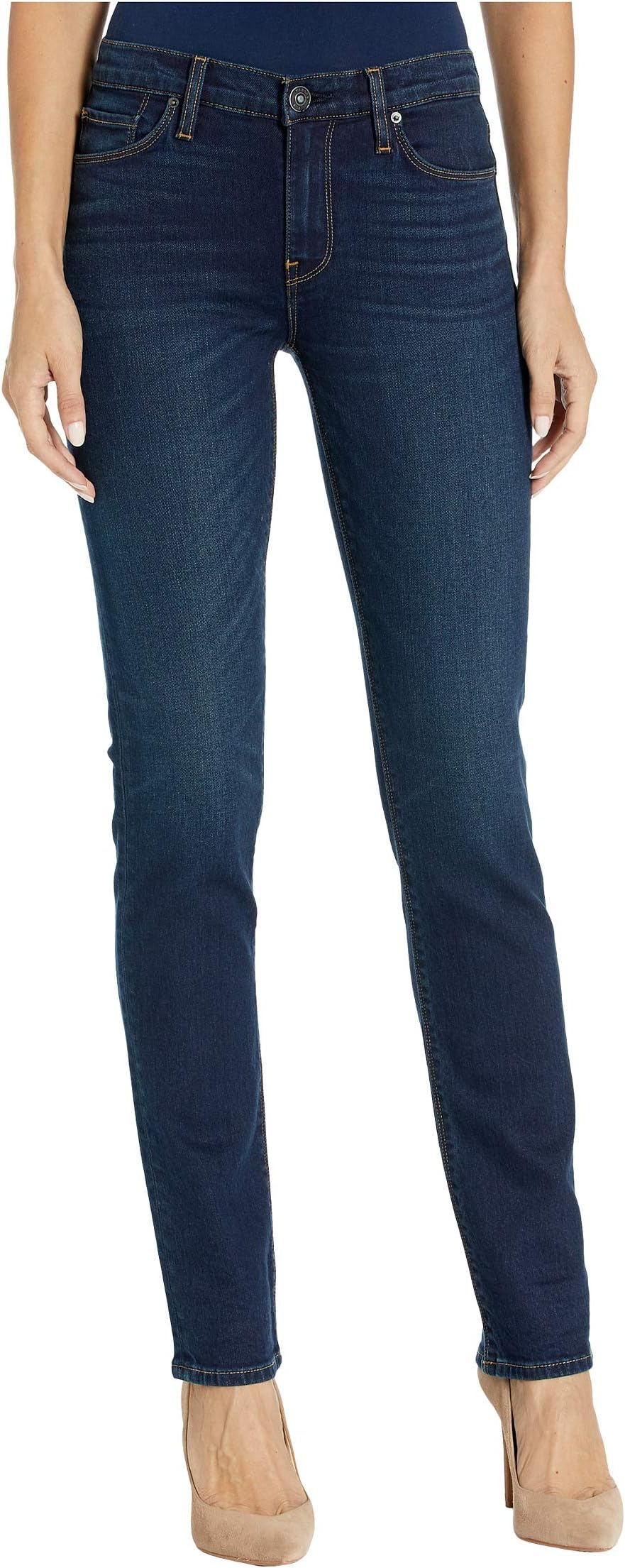 

Джинсы Nico Mid-Rise Straight in Requiem Hudson Jeans, цвет Requiem