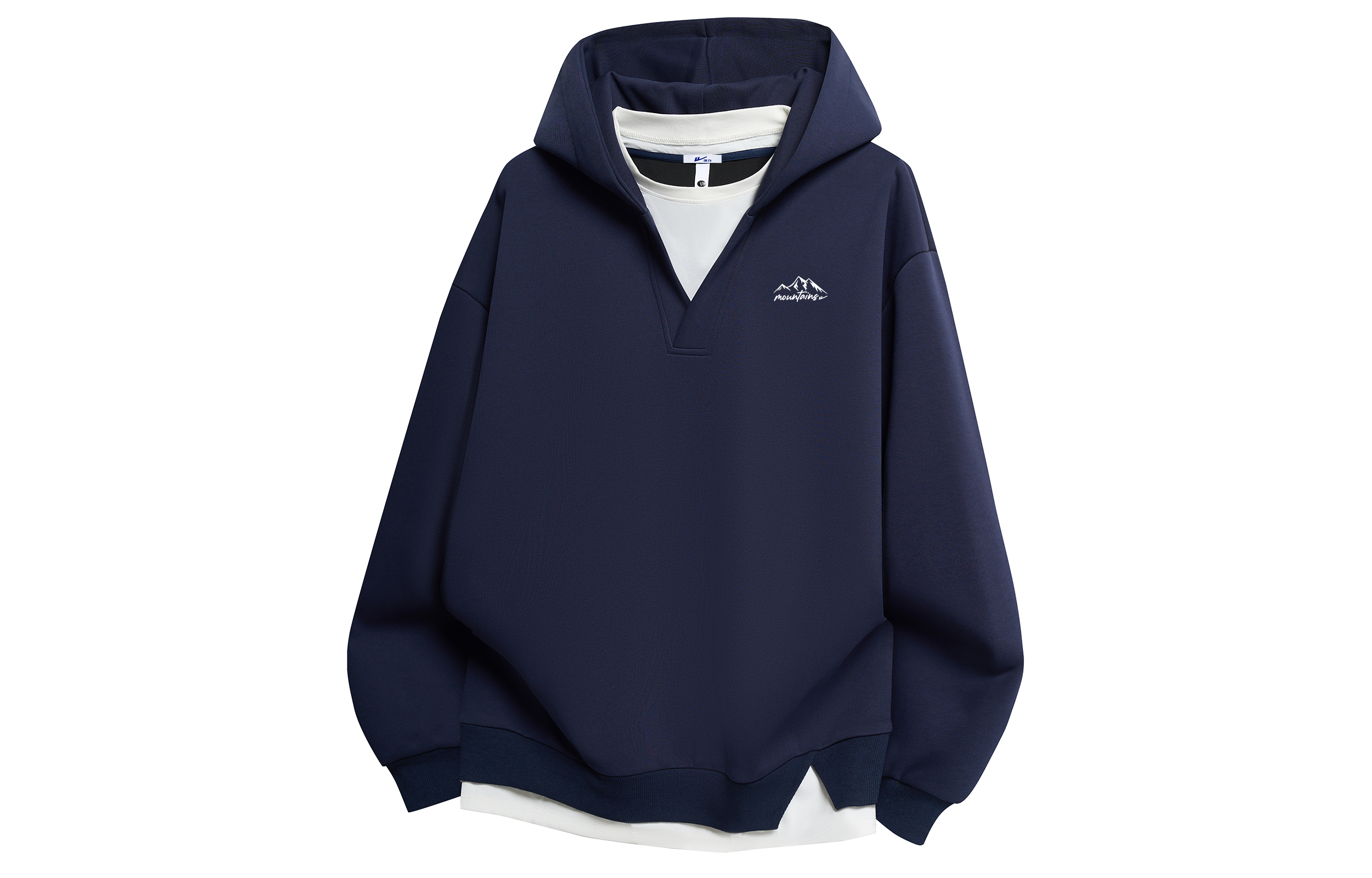 

Толстовка Unisex Hooded Moderate Regular WARRIOR, темно-синий