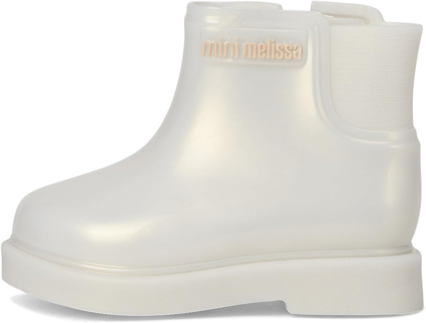 Детские ботинки Челси mini melissa II (для малышей/маленьких детей) водонепроницаемые, Beige — фото 4
