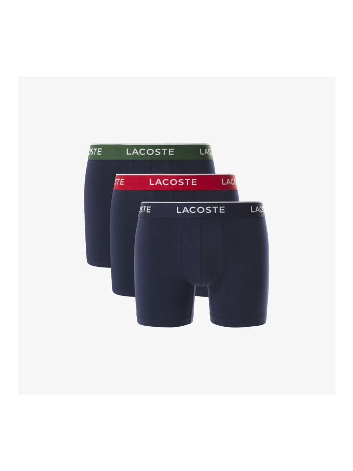 

Боксерские трусы Lacoste, цвет navy/grün