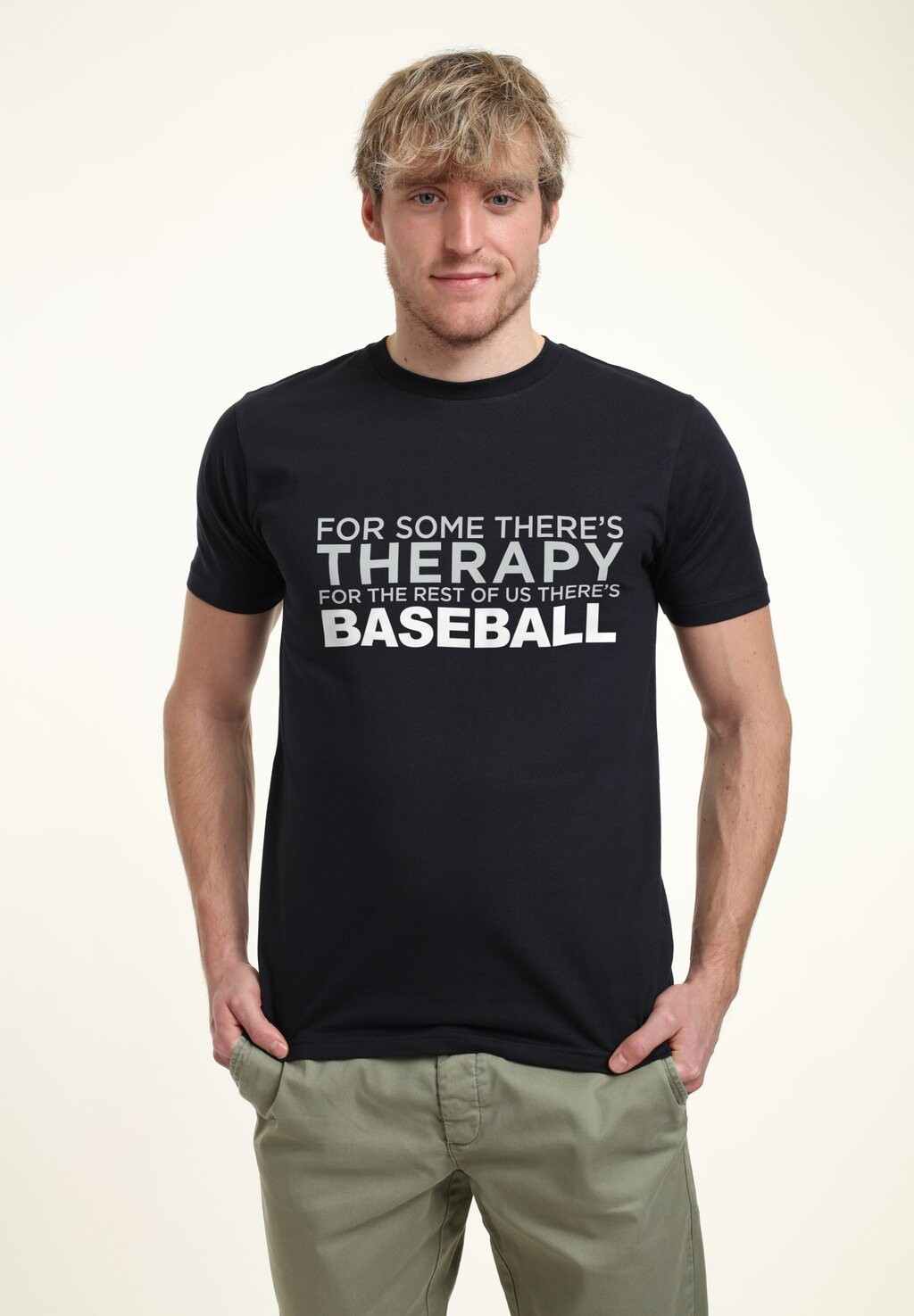 

Футболка с принтом DUKE SONS BASEBALL THERAPY Henry Tiger, темно-синий
