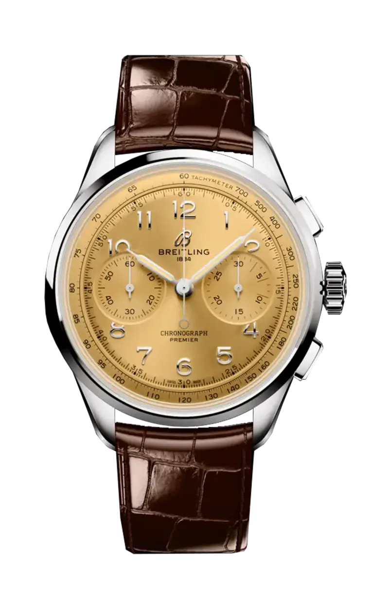

Premier b09 хронограф 40 - ab0930f51h1p1 BREITLING