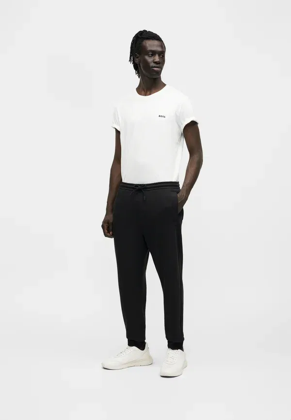 Штаны спортивные Union hadiko tracksuit bottoms Boss, черный — фото 2
