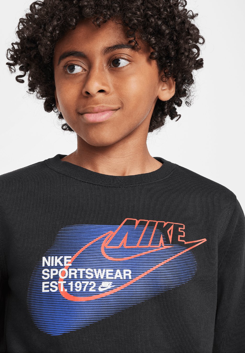 

Толстовка CREW Nike Sportswear, черный